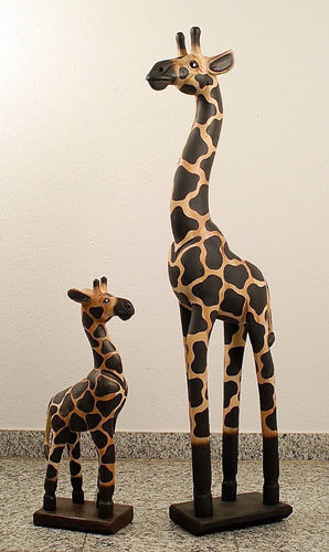 Giraffe aus Holz (ca. 103 cm)