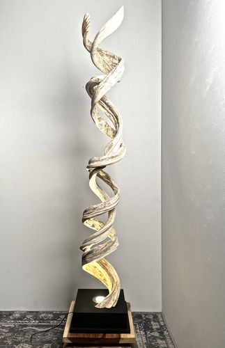 Lianen-Lampe, zweispitzig, #13, H: 159 cm